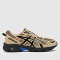 ASICS gel-venture 6 trainers in beige multi