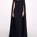 Marchesa Notte Sweetheart Cape Gown - Blue - 10