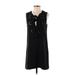 English Factory Casual Dress - A-Line: Black Dresses - Women's Size Small