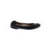 Tory Burch Flats: Black Print Shoes - Women's Size 6 1/2 - Round Toe