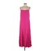 Ann Taylor LOFT Cocktail Dress - Slip dress: Pink Dresses - Women's Size 12 Petite
