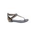 Tory Burch Sandals: Gray Shoes - Women's Size 8