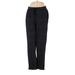 Simply Vera Vera Wang Sweatpants - Mid/Reg Rise: Black Activewear - Women's Size X-Small