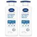 Vaseline Lotion for MGF3 Skin - Clinical Care Extremely Skin Rescue Body Moisturizer Fast-Absorbing Body Lotion for Women and Men with Glycerin Hydrating Lipids 13.5 Oz Ea (Pack of 2)