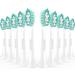 BrightDeal Toothbrush Heads for MGF3 Philips Sonicare DiamondClean DailyClean HealthyWhite ExpertClean W C1 C2 G2 C3 G3 W3 Sonic Electric Replacement Brush 1100 4100 5100 6100 White 10 Pack