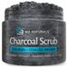 Charcoal Scrub Face Foot DNF2 & Body Exfoliator Infused with Collagen and Stem Cell Natural Exfoliating Salt Body Scrub for Toning Skin Cellulite Skin Care Body by M3 Naturals
