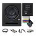 PreSonus Eris Pro 8 2-Way Biamped Active 8-inch Coaxial Studio Monitor Bundle With Accessories