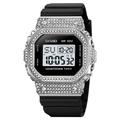 SKMEI Men Digital Watch Creative Fashion Casual Wristwatch Luminous Stopwatch Alarm Clock Countdown TPU Watch