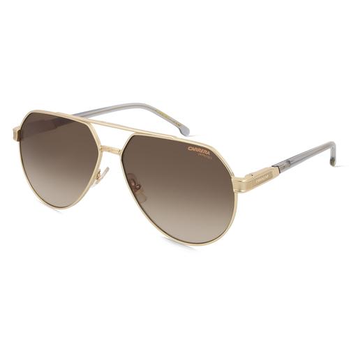 Carrera 1067/S Herren-Sonnenbrille Vollrand Pilot Metall-Gestell, gold