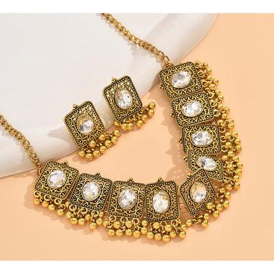 Jewelry Set For Women's Wedding Party Evening Gift Alloy Fancy