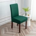 2 Pcs Milk Silk Solid Color Chair Cover Household Half Chair Cover Solid Color Stool Cover