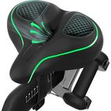 Oversized Bike Seat Compatible with Peloton Bike/Bike+ Wide Comfort Bike Seat Cushion for Women & Men Large Bike Seat Replacement for Road Bike Spin Bike and Cruiser Bicycle Saddle