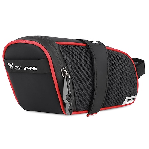 1.5 L Fahrrad Kofferraum Taschen tragbar Einfach zu installieren Fahrradtasche PU Tasche für das Rad Fahrradtasche Radsport triathlon Image