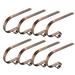 WZHXIN Command Hooks Christmas Blanket 8-Piece Metal Christmas Stocking Rack Chimney Multi-Purpose Hook Christmas Household Items on Clearance Closet organizers and Storage Hooks for Hanging
