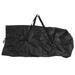 Canopy Carrying Storage Bag Waterproof Tent Bag with 2 Handles Bottom Opening UV Resistant Travel Sports Equipment Bag Black 140x34x34cm / 55.1x13.4x13.4in