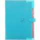 Gongxipen Expanding File Folder A4 File Folder Organizer Five-Pocket Folder File Folder for School Office