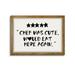 Chef Was Cute Would YPF5 Eat Here Again - Trendy Kitchen Art Funny Quotes Wall Art Guest Check Print Quirky Home Decor Framed Kitchen Wall Decor