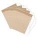 Gongxipen 300pcs Disposable Tea Filter Bags Coffee Filter Tea Making Bag Packaging Bag (Light Brown)