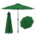 LUVCMFT Replacement 10 Patio Umbrella Top Cover UV Protected Pool Umbrella Top Cover 8 Rib Market Umbrella Top Cover Replacement Fits Outdoor Garden Market(Top Cover Only) Green