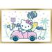 Hello Kitty: 20 Kawaii Vacation - Let s Go Wall Poster 14.725 x 22.375 Framed