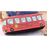 Back to School Savings! ESULOMP students Kids Cats School Bus pencil case bag office stationery bag FreeShipping