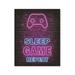 Zynic Stickers Video Game Room Decor Boys Gaming Wall Art Neon Game Room Decor Gaming Poster Game Room Wall Decor Teenage Boys Room Decor Video