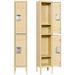 TJUNBOLIFE Metal Locker with 5 Doors Tall Steel Lockers for Employees - 5 Tier Locker Cabinets for School Gym Home Office Garage