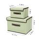 DGOO plastic storage bins moving boxes boxes filing box file storage box small storage bins with lids decorative box