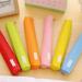 Lloopyting Pencil Case Pencil Pouch Long Polka Dot Candy Color Pencil Case Creative Student Canvas Pencil Case Desk Organizer Desk Accessories