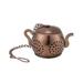 Kingtowag Clearance Flower Pots Food Storage Containers with Lids Stainless Steel Creative Tea Leak Tea Maker Teapot-Shaped Tea Compartment Food Storage Containers Brown One Size 1*Tea Drain