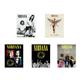 Acoolat Rock Poster Aesthetic YPF5 Wall Art for Bedroom Decor Smiley Face Rock and Roll Music Legend Posters of Famous Rock Stars Vintage Music Band Poster Set of 5ï¼ˆ8x10 in unframedï¼‰