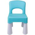 Plastic Children S Chair Children S Chair Blue With A Seat Height Of 43cm For Indoors And Outdoors Durable And Light