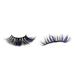 Kaola 1 Pair Christmas Eyelashes Natural 3D Effect Soft Lightweight Compact Dress Up Man-made Fibers 25mm Beauty False Eye Lashes for Party