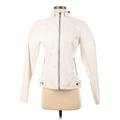 Sam Edelman Faux Leather Jacket: White Jackets & Outerwear - Women's Size Small