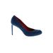 Stuart Weitzman Heels: Blue Shoes - Women's Size 7 1/2