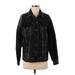 American Eagle Outfitters Denim Jacket: Black Jackets & Outerwear - Women's Size X-Small