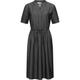 Shirtkleid RAGWEAR "Casarea Denim" Gr. XL (42), Normalgrößen, schwarz Damen Kleider Freizeitkleider stylisches Sommerkleid mit Taillenband