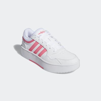 Sneaker ADIDAS SPORTSWEAR "HOOPS 3.0 BOLD", Gr. 40, pink (cloud weiß, pink fusion, pink fusion), Synthetik, sportlich, Schuhe Image