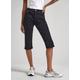 Caprijeans PEPE JEANS "SKINNY CROP" Gr. 27, N-Gr, schwarz (black) Damen Jeans Röhrenjeans