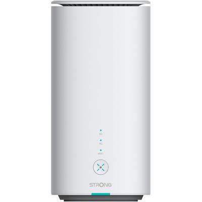 STRONG 4G/LTE-Router "5G, LTE bis 3,2 Gbit/s, WLAN bis 3 Gbit/s, WiFi 6", weiß, B:17,3cm H:11,1cm T:21,7cm, Router