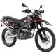 Motorrad ZÜNDAPP "ZRE 125 Enduro E5 schwarz" Motorroller & Mofas schwarz Sportgeräte