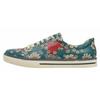 Sneaker DOGO "Sneaker Picture Perfect Damen Sneaker / Female", Damen, Gr. 38, Normalschaft, bunt (mehrfarbig, rot, blau), Lederimitat, Schuhe, Vegan