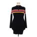 Almost Famous Casual Dress - Sweater Dress: Black Dresses - Women's Size 2X-Large