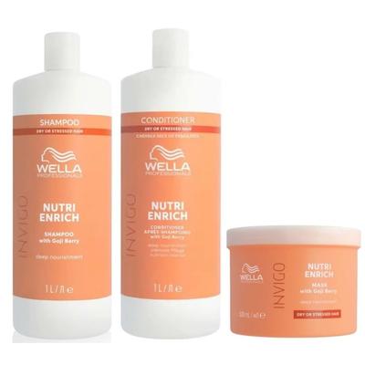 Wella Professionals INVIGO Nutri-Enrich Deep Nourishing Bundle Maske XL* 2.5 l Damen Image