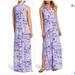 Lilly Pulitzer Dresses | Lilly Pulitzer Ezra Maxi Beach Dress Lilac Verbena Rock The Dock | Color: Blue/Purple | Size: Xl