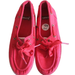 Levi's Shoes | Levis Tennis Shoes/Sneakers Canvas Size 5.5 Women Red Lace Up White Sole | Color: Red | Size: 5.5
