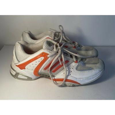 Adidas Shoes | Adidas Climacool Adiprene Women’s Sneakers Sz 9 White & Orange Shoes. | Color: Orange/White | Size: 9