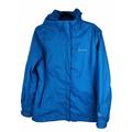 Columbia Jackets & Coats | Columbia Lightweight Hooded Windbreaker Jacket Full Zip Blue Women L Omni-Tech | Color: Blue | Size: L