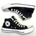 Converse Shoes | Converse All Star Chuck Taylors Sneakers Mid Top Black/White Casual Women's 6 | Color: Black/White | Size: 6