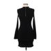 BB Dakota by Steve Madden Casual Dress - Sweater Dress: Black Dresses - Women's Size Medium